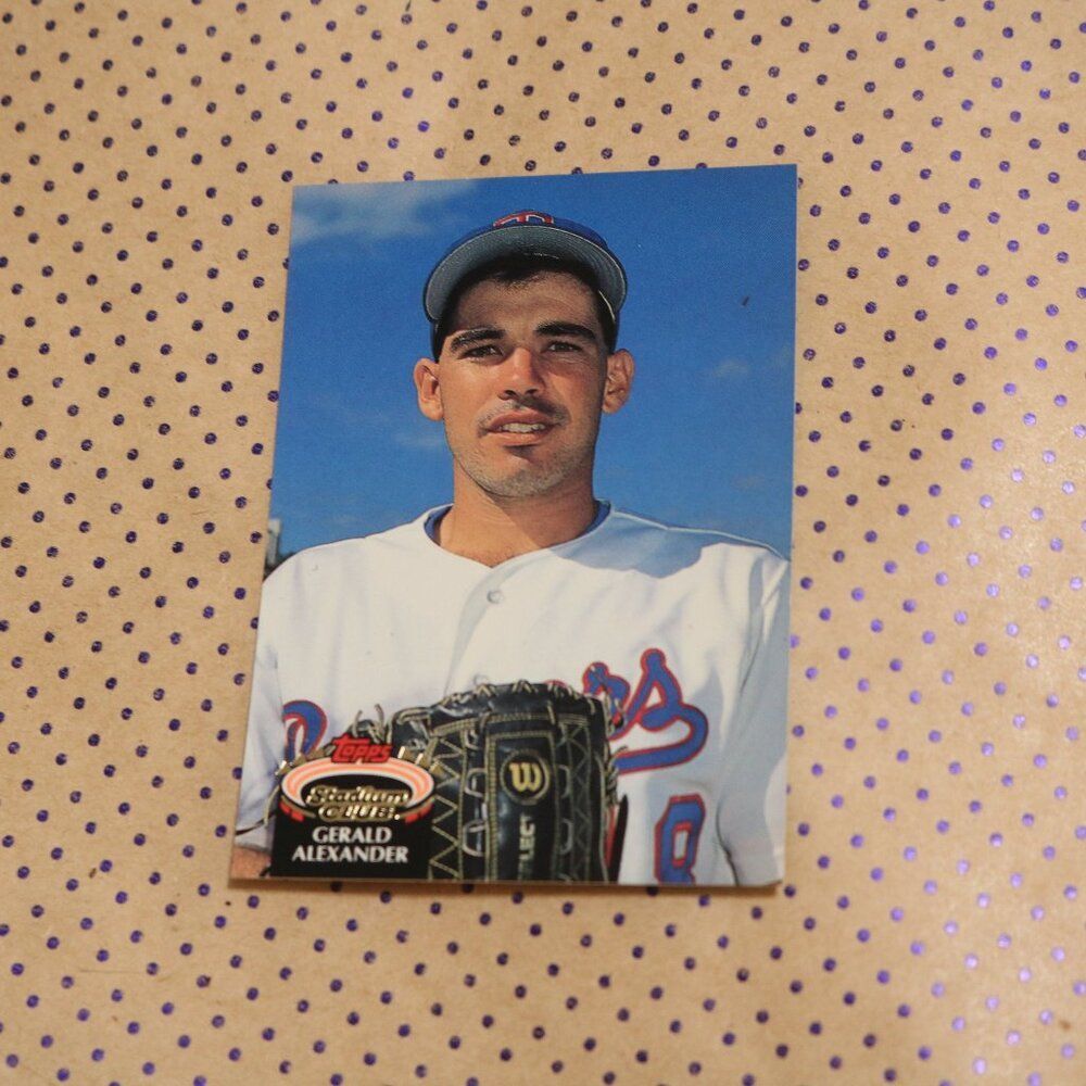 Gerald Alexander #185 Baseball Card